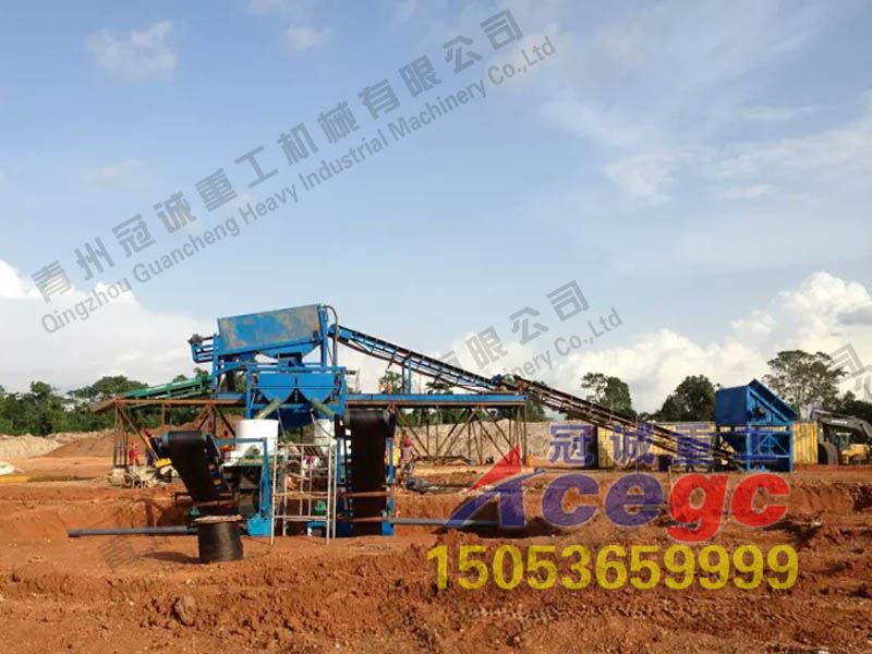 洗沙機械生產(chǎn)線