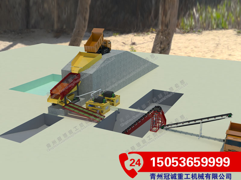 金礦石破碎生產線 金礦石破碎生產線