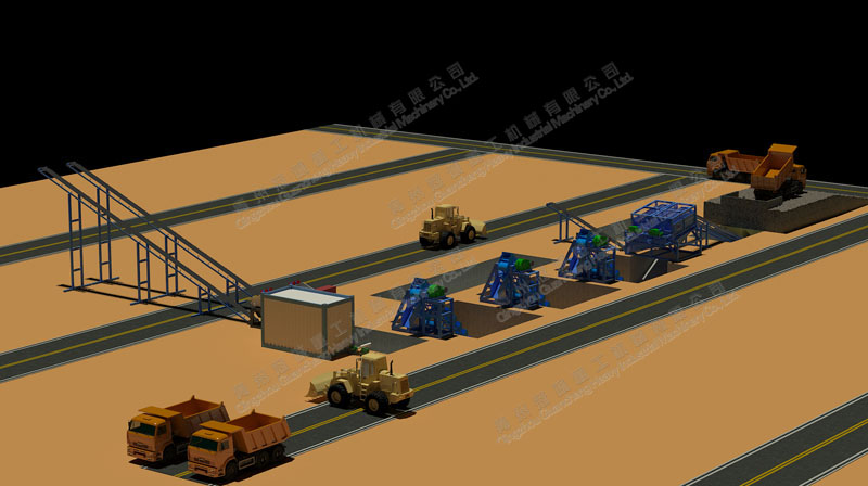 洗砂機(jī)械生產(chǎn)線